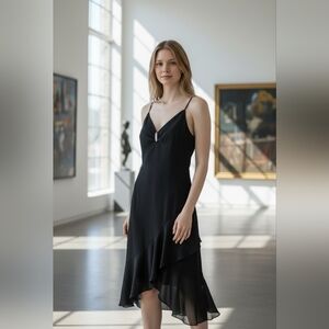 Elegant Black Evening Dress